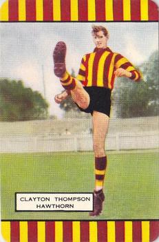1955 Coles Victorian Footballers Series 3 #NNO Clayton Thompson Front